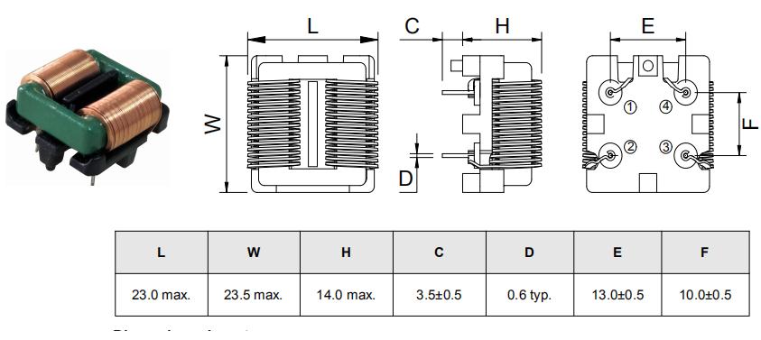 线路滤波器Line Filters UC1918M